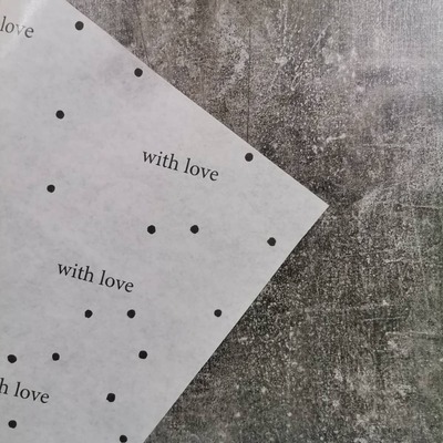 کاغذ پوستی with love(پک 10 تایی)